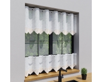 ZAZDROSTKA NATURAL 40cm HAFT SERCA  biel / beż PANEL