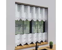 ZAZDROSTKA NATURAL 40cm HAFT SERCA  biel / szary PANEL