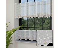 ZAZDROSTKA NATURAL 40cm, HAFT biel/lawenda PANEL