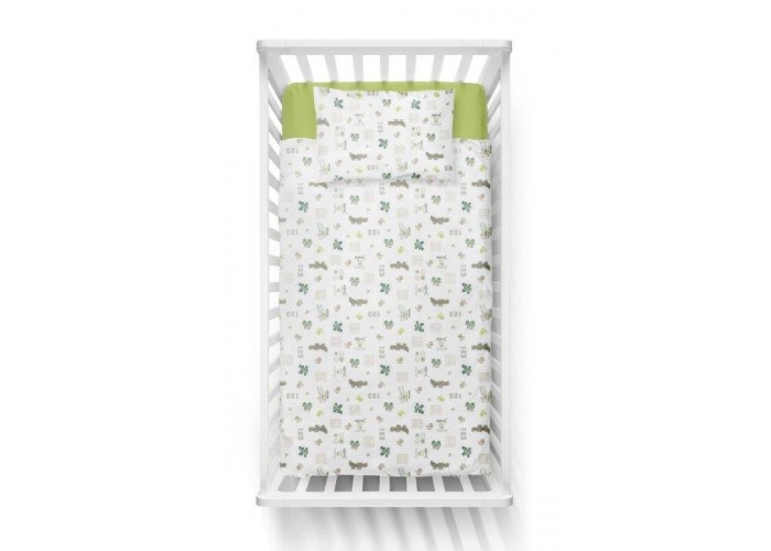 Tkanina bawełniana WYPRAWA DO JUNGLI - 140g/m²/160cm