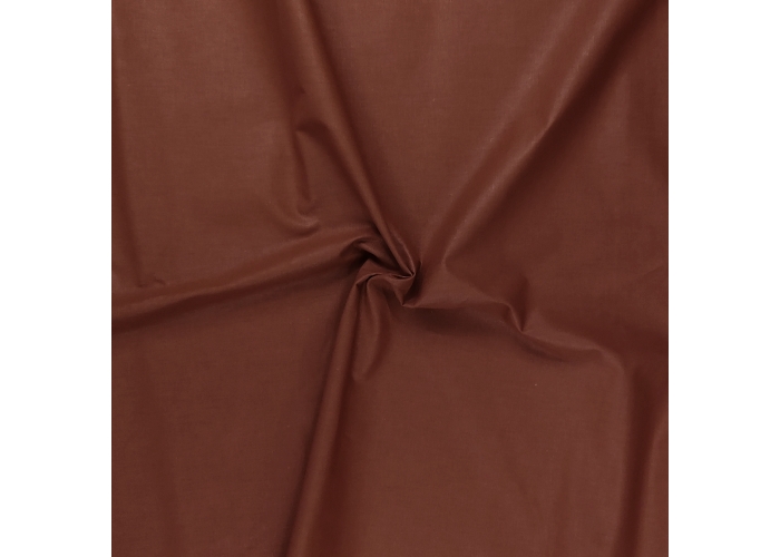 Tkanina bawełniana TERAKOTA, CEGLASTY - 140g/m²/160cm