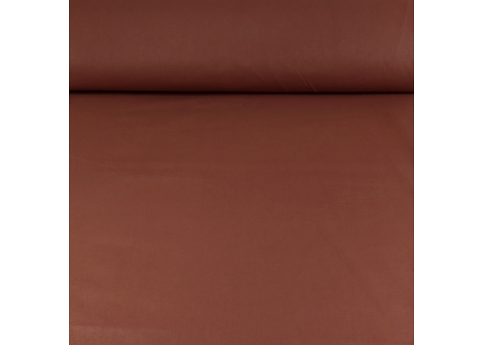Tkanina bawełniana TERAKOTA, CEGLASTY - 140g/m²/160cm