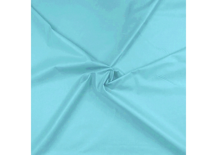 Tkanina bawełniana BŁĘKITNY TURKUS - 140g/m²/160cm