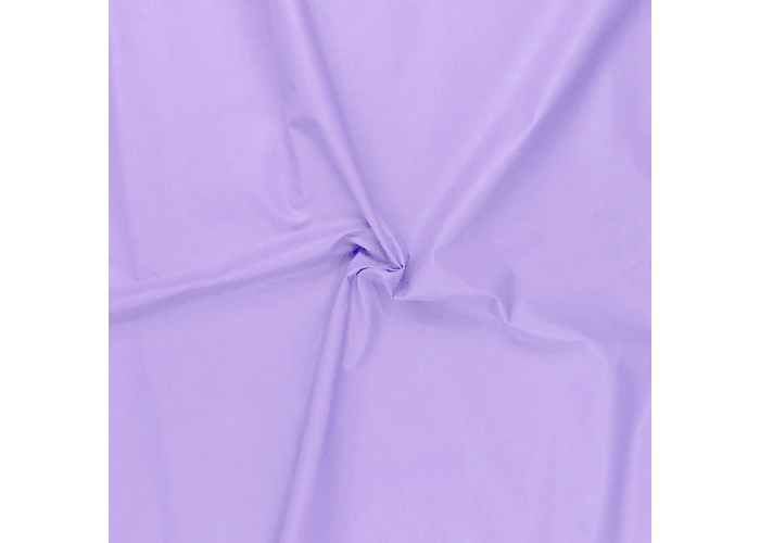 Tkanina bawełniana JASNY FIOLET - LILA - 140g/m²/160cm