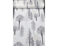 LAS - tkanina DEKORACYJNA VELVET SOFT, ZASŁONY - 150cm