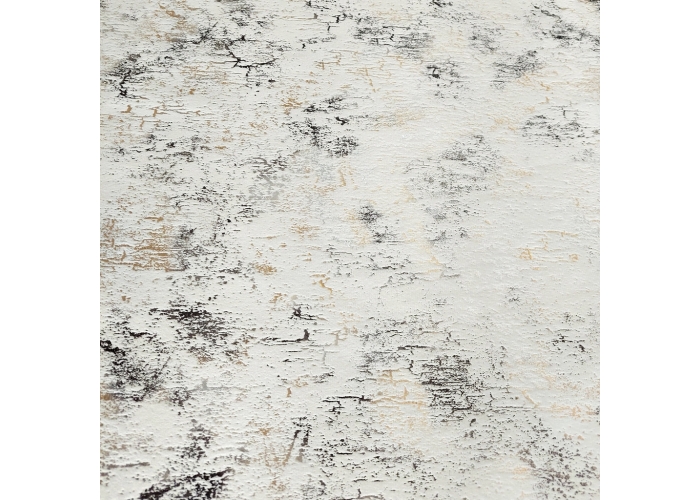 Tkanina GLAMOUR VELVET, WELUR ZŁOTO-SREBRO BIAŁY - 280cm
