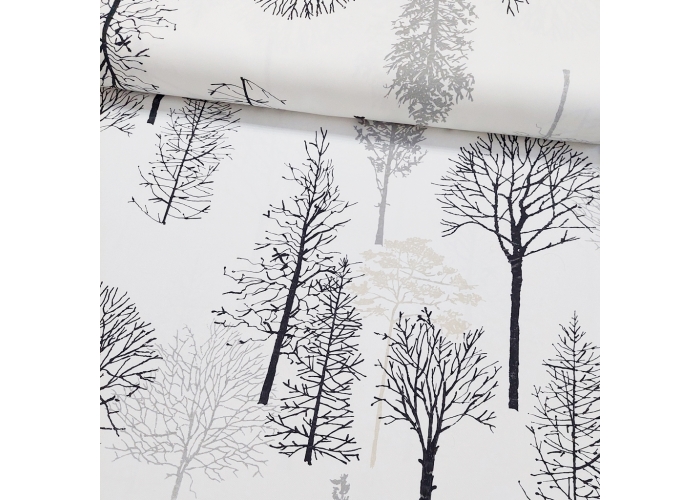 LAS - tkanina DEKORACYJNA VELVET SOFT, ZASŁONY - 150cm
