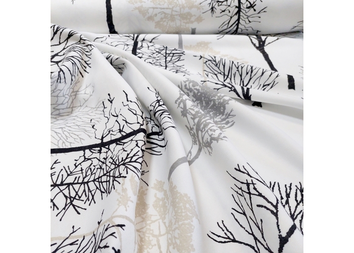 LAS - tkanina DEKORACYJNA VELVET SOFT, ZASŁONY - 150cm