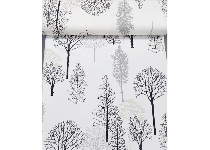 LAS - tkanina DEKORACYJNA VELVET SOFT, ZASŁONY - 150cm