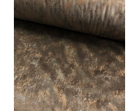 Tkanina GLAMOUR VELVET, WELUR ZŁOTO-SREBRO-CIEMNY BEŻ - 280cm