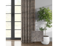Tkanina GLAMOUR VELVET, WELUR ZŁOTO-SREBRO- SZARY BEŻ - 280cm