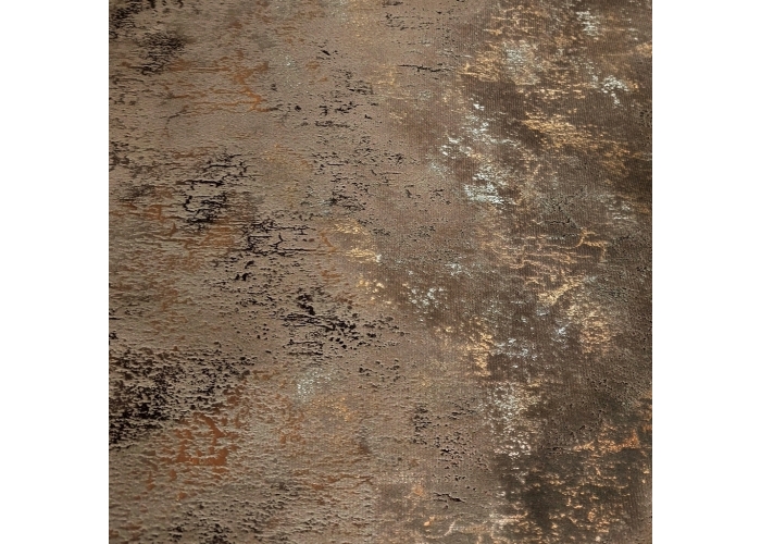 Tkanina GLAMOUR VELVET, WELUR ZŁOTO-SREBRO-CIEMNY BEŻ - 280cm