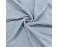 DOUBLE GAUZE, MUŚLIN - JASNY BŁĘKIT / SKY BLUE - 150cm