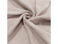 DOUBLE GAUZE, MUŚLIN - CAPPUCCINO - 150cm