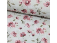 DOUBLE GAUZE, MUŚLIN - MAKI NA MIĘCIE- 145cm