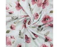 DOUBLE GAUZE, MUŚLIN - MAKI NA MIĘCIE- 145cm