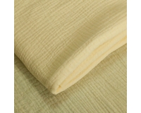 DOUBLE GAUZE, MUŚLIN - BANAN - 150cm