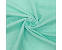 DOUBLE GAUZE, MUŚLIN - LAZUROWA MIĘTA - 140cm