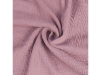 DOUBLE GAUZE, MUŚLIN - KOKTAJL JAGODOWY - 140cm