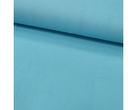 DOUBLE GAUZE, MUŚLIN - LAZUROWY BŁĘKIT - 140cm