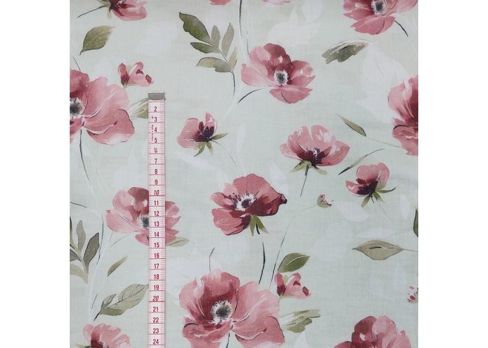 DOUBLE GAUZE, MUŚLIN - MAKI NA MIĘCIE- 145cm