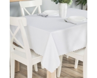 Tkanina OBRUS PLAMOODPORNA - ŁEZKI - 160cm ŻAKARD