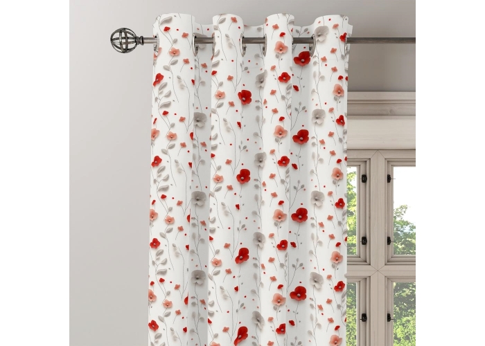 MAKI - tkanina dekoracyjna na OBRUSY, ZASŁONY, PODUSZKI - 150cm