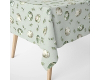 WIELKANOCNE PISANKI MIĘTOWE - tkanina na OBRUSY, ZASŁONY, PODUSZKI - 150 cm